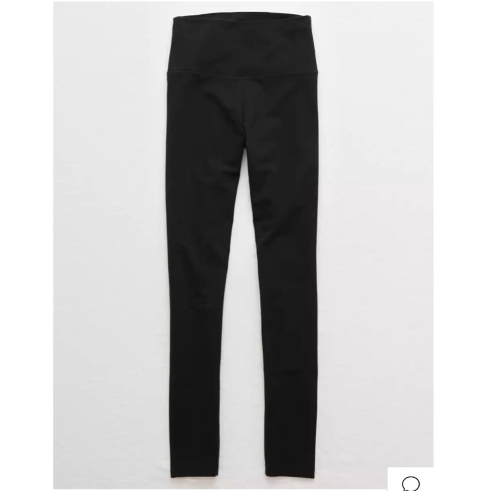 Aerie Black High Waisted Leggings - Picture 3 of 7